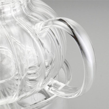 Hjemix | Krystallklar Glass Tekanne Sett