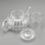 Hjemix | Krystallklar Glass Tekanne Sett