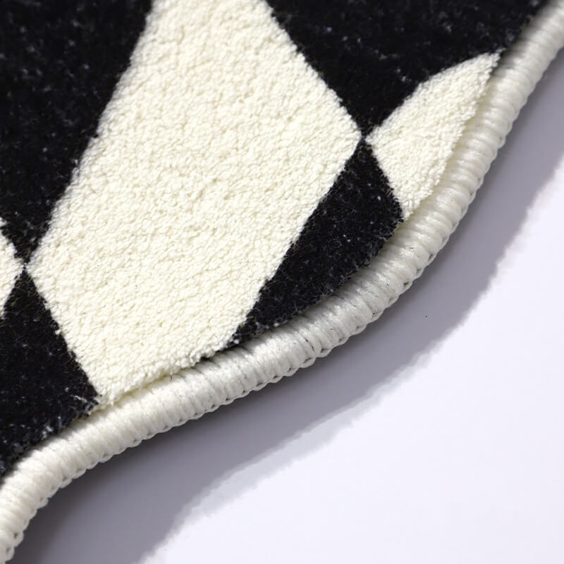 Hjemix | Curvy Checker Mini Tuftet Teppe