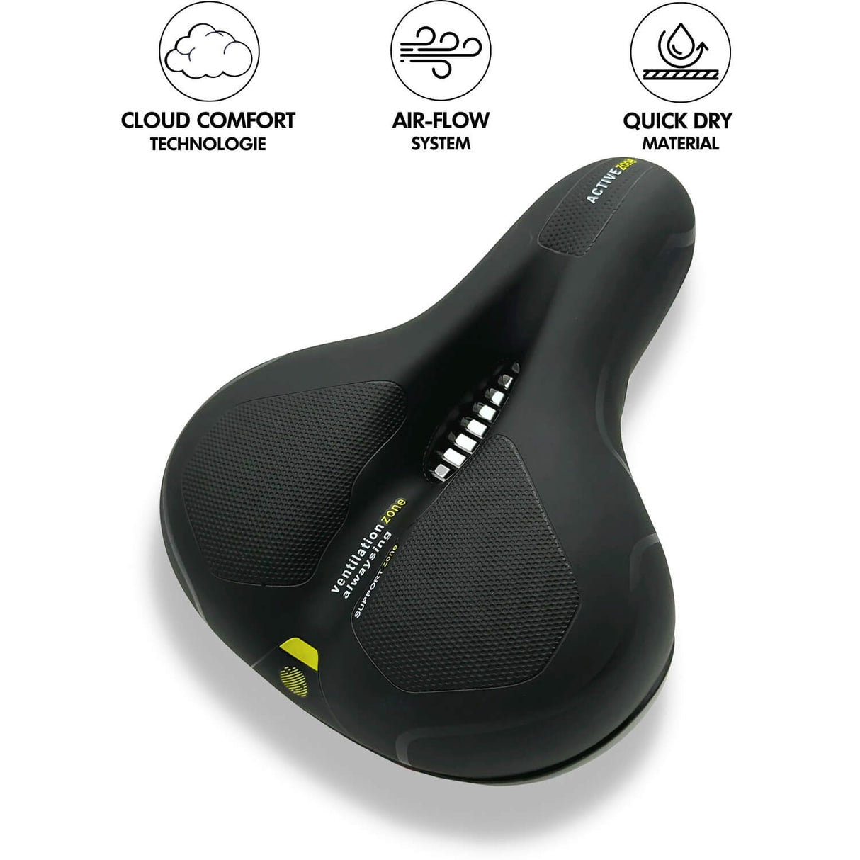 Hjemix | Sykkel Comfort Pro - Ergonomisk Sykkelsete for Smertefri Sykkelopplevelse