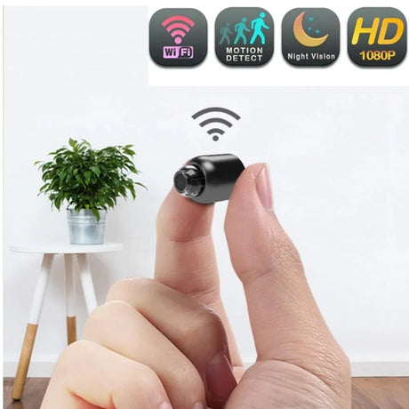 Hjemix | Mini 5G Trådløs Wifi Kamera 1080P HD