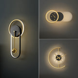 Hjemix | Nordisk Minimalistisk Stille Klokke Vegglampe