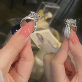 Hjemix | 3-karats Super Flash Moissanite Ring