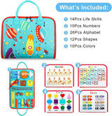 Hjemix | Småbarn Busy Board | Førskole læringsaktiviteter |