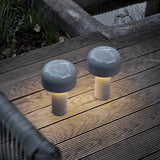 Hjemix | LED Bordlampe - Lumina - Trefarget Dimming Funksjon - Bærbar Lading
