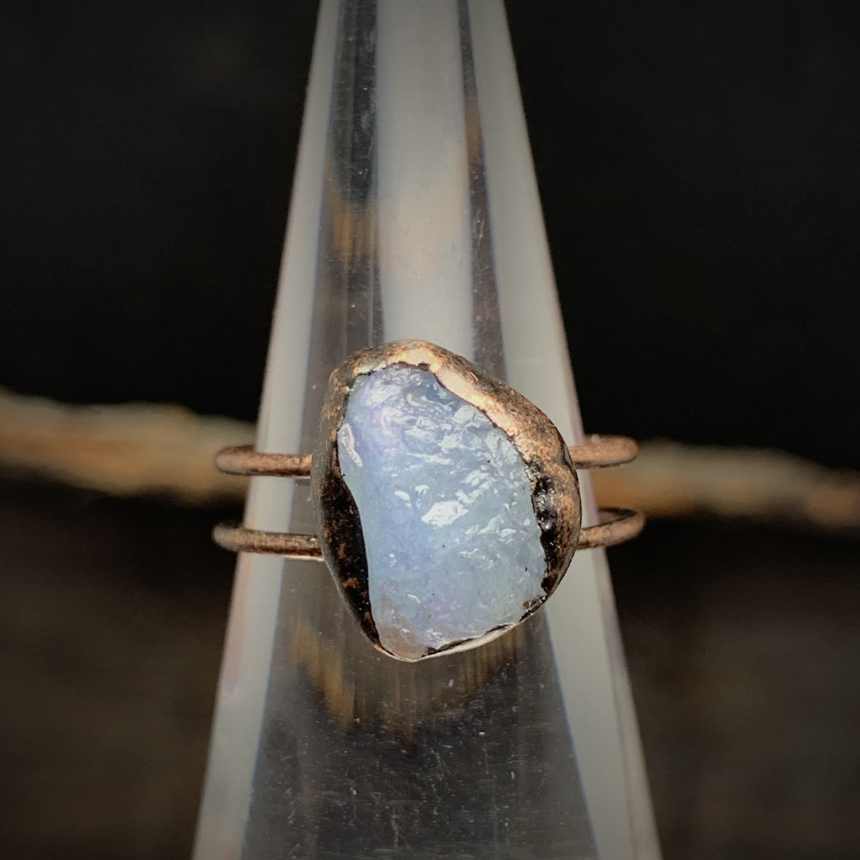 Hjemix | Naturlig Ubehandlet Fødselsten Ring - Selina