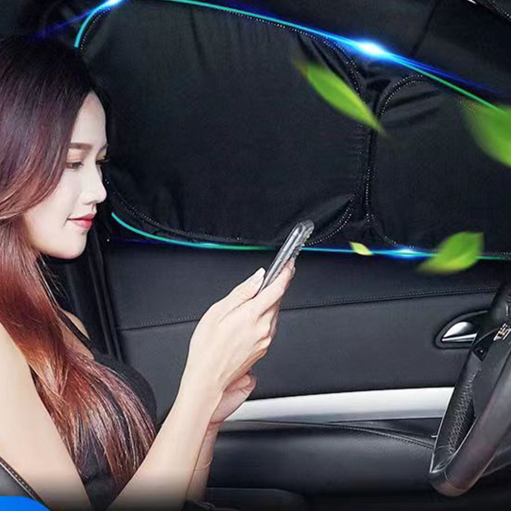 Hjemix | Bil solskjerm front blokk solskjerm solbeskyttelse isolasjon