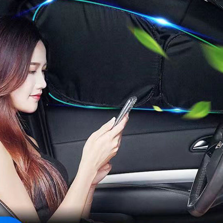 Hjemix | Bil solskjerm front blokk solskjerm solbeskyttelse isolasjon