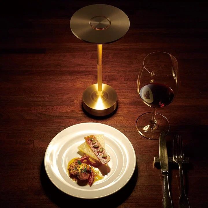 Hjemix | Trådløs lampe - Dimmbar & Oppladbar skrivebordslys