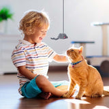 Hjemix | Hengende Dør Bounce Mus Katt Leketøy