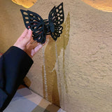 Hjemix | Frynse sommerfugl hårspenne