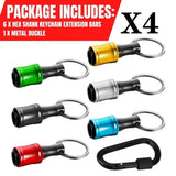 Hjemix | 1/4" heksagonal skrutrekker hodebrakett fotturspenne