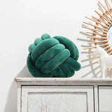 Hjemix | Dekorativ knyttet semsket kule myk pute