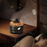 Hjemix | Cannon Luftfukter Aroma Diffuser Vannmist Nattlys Lava Perfekt Gave