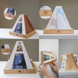 Hjemix | 3D Briller-Fri Galleri Optisk Illusjon Vegglampe & Nattlys