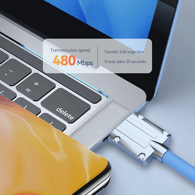 Hjemix | 180° Rotasjon Hurtiglader Kabel