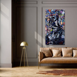 Hjemix | Disney Star Wars Plakat Darth Vader Lerretsveggkunst - Veggdekorasjon - Berømt Veggkunst