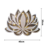 Hjemix | Spirituell Lotus Vegglampe