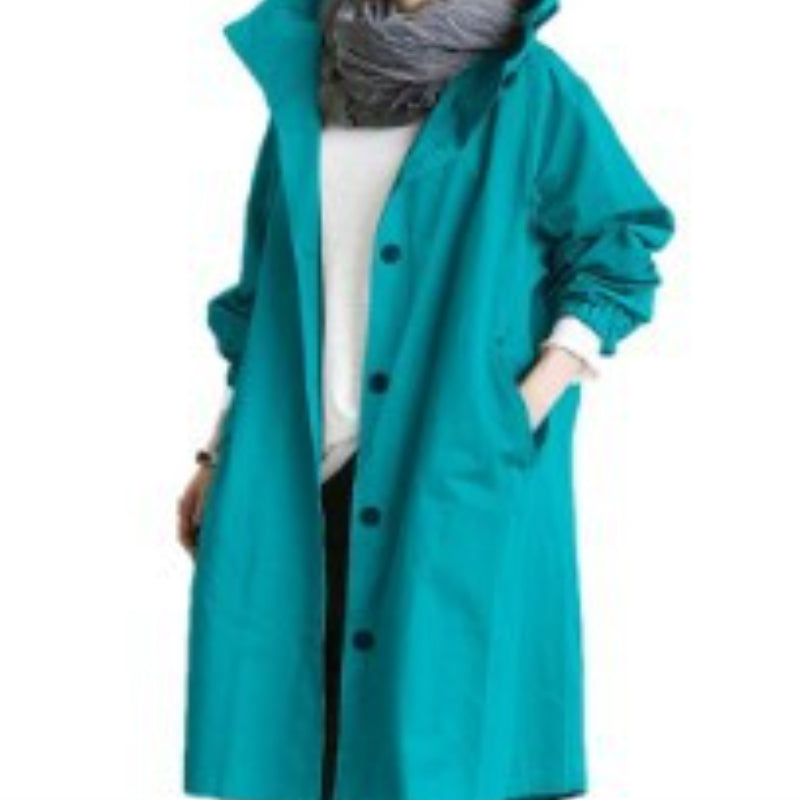 Hjemix | Vind- og vanntett trenchcoat for kvinner