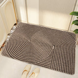 GeoCharm Mat – Geometrisk Dørmatte for Moderne Livsstil