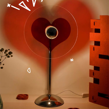 Hjemix | Led Hjerte Bordlampe