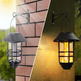 Hjemix | Solarmoderne Trådløs Vanntett Blafrende Solflamme Lantern Lys | - WallLant