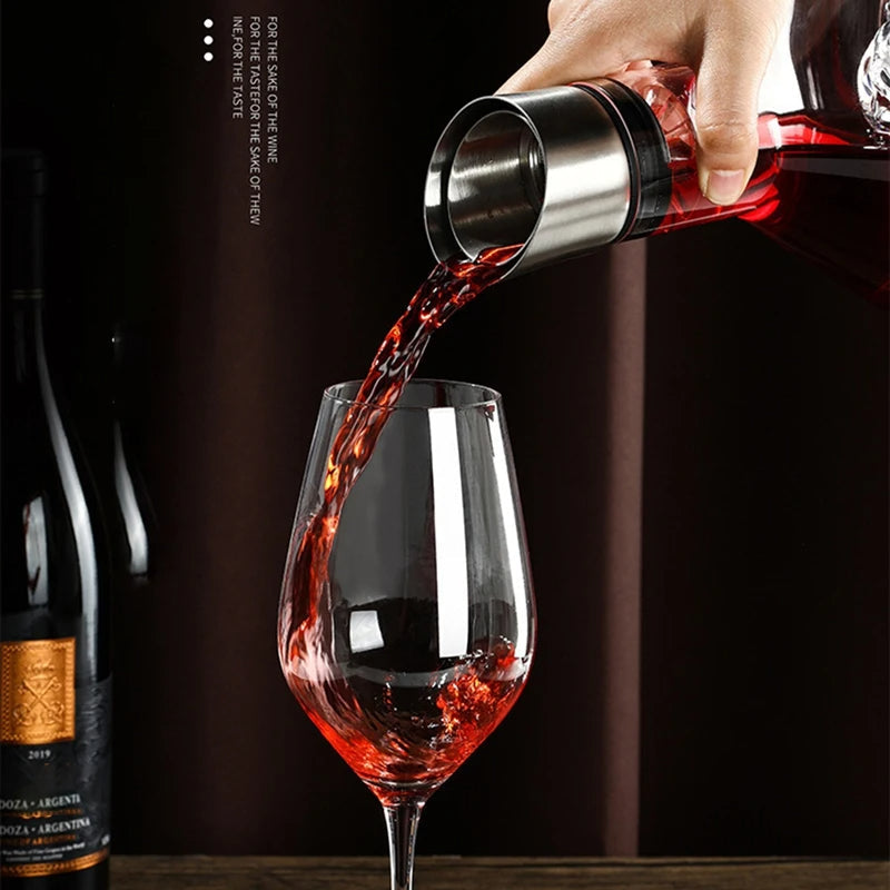 Hjemix | 1500ml vin karaffel med aerator