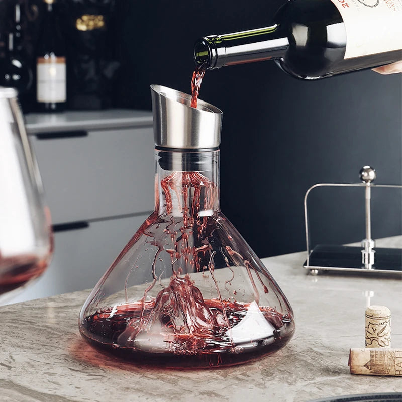 Hjemix | 1500ml vin karaffel med aerator