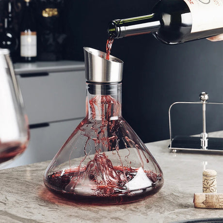 Hjemix | 1500ml vin karaffel med aerator