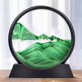 Hjemix | 3D timeglass dyp sjø sand landskap