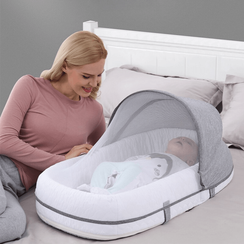 Hjemix | MiniNest - Sammenleggbart reiseseng for babyer
