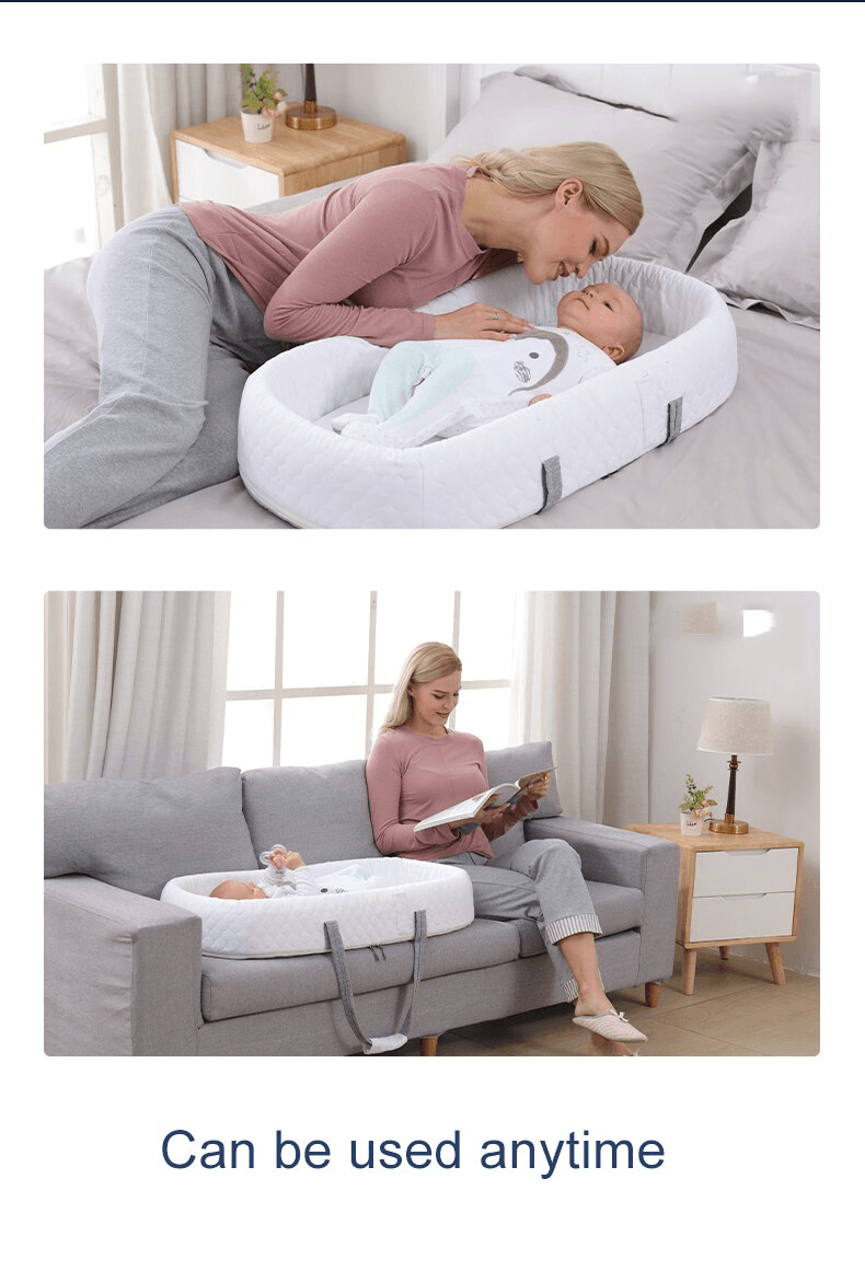 Hjemix | MiniNest - Sammenleggbart reiseseng for babyer