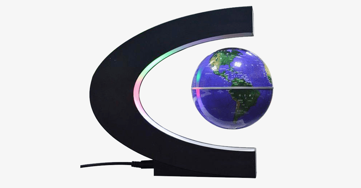 Hjemix | Modern Globe – Nyt den magiske magnetiske svevningen av verden!