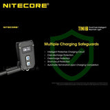 Hjemix | Dynamisk superlys oppladbar nøkkelring lommelykt