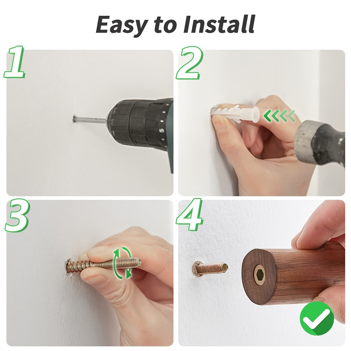 Hjemix | Valnøtttre Veggkrok