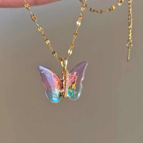 Hjemix | Drømmenes Sommerfugl Halskjede forskjellige modeller