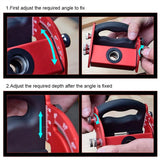 Hjemix | Trearbeid skrå hull posisjonering