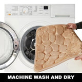 Hjemix | Belagt BadeMatte med Steintekstur