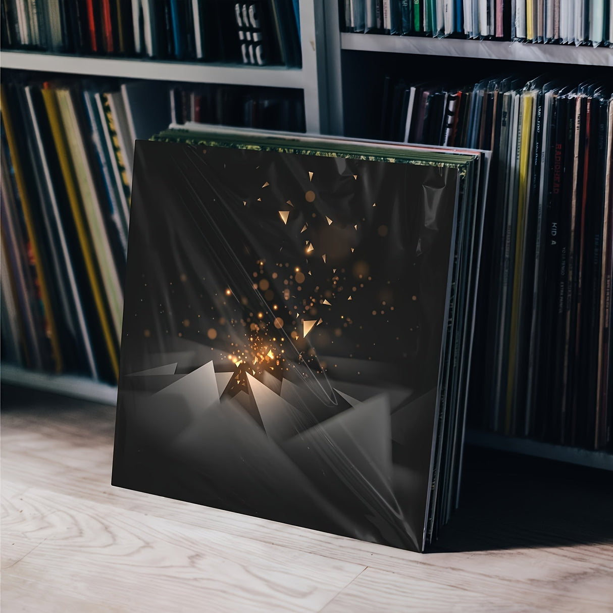 Hjemix | Premium Gjennomsiktig Vinylbeskyttelse - 12,75" LP og Gatefold-beskyttelse, slitesterk 3mil tykkelse - Ideell for gaveinnpakning