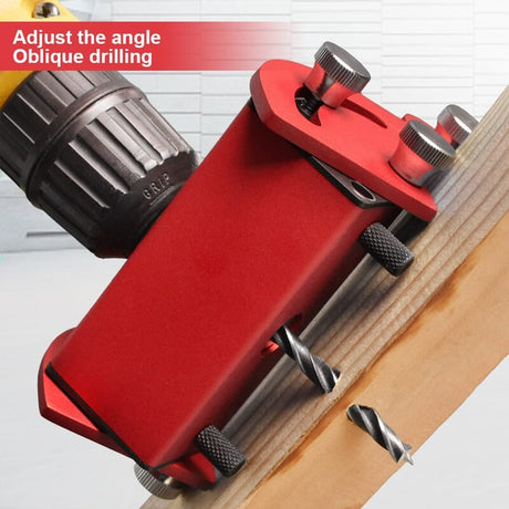 Hjemix | Trearbeid skrå hull posisjonering