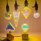 Hjemix | 3D Fyrverkeri LED Lyspære