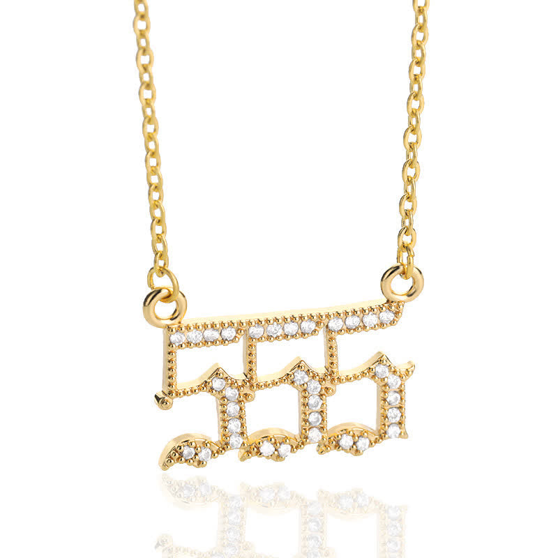 Hjemix | Zirconia Engelsk Høy Halskjede – Seraphina