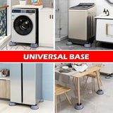 Hjemix | Vibrasjonsfrie vaskemaskinføtter - 4 stk