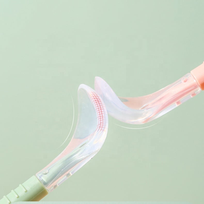 Hjemix | Baby Dobbel Hode Skraping Frukt Skje