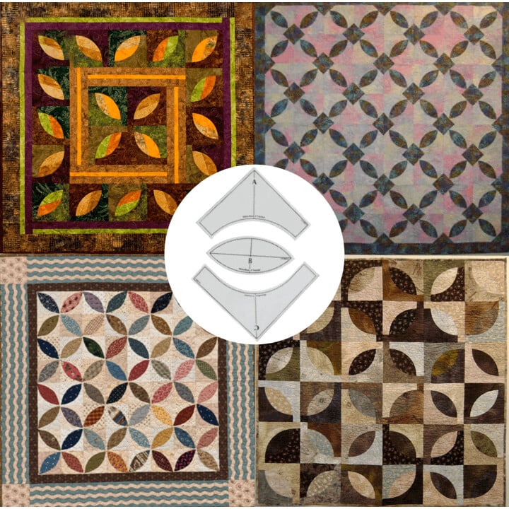 Hjemix | Quick Curve Quilt Malsett