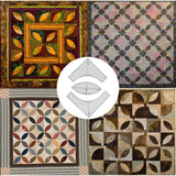 Hjemix | Quick Curve Quilt Malsett