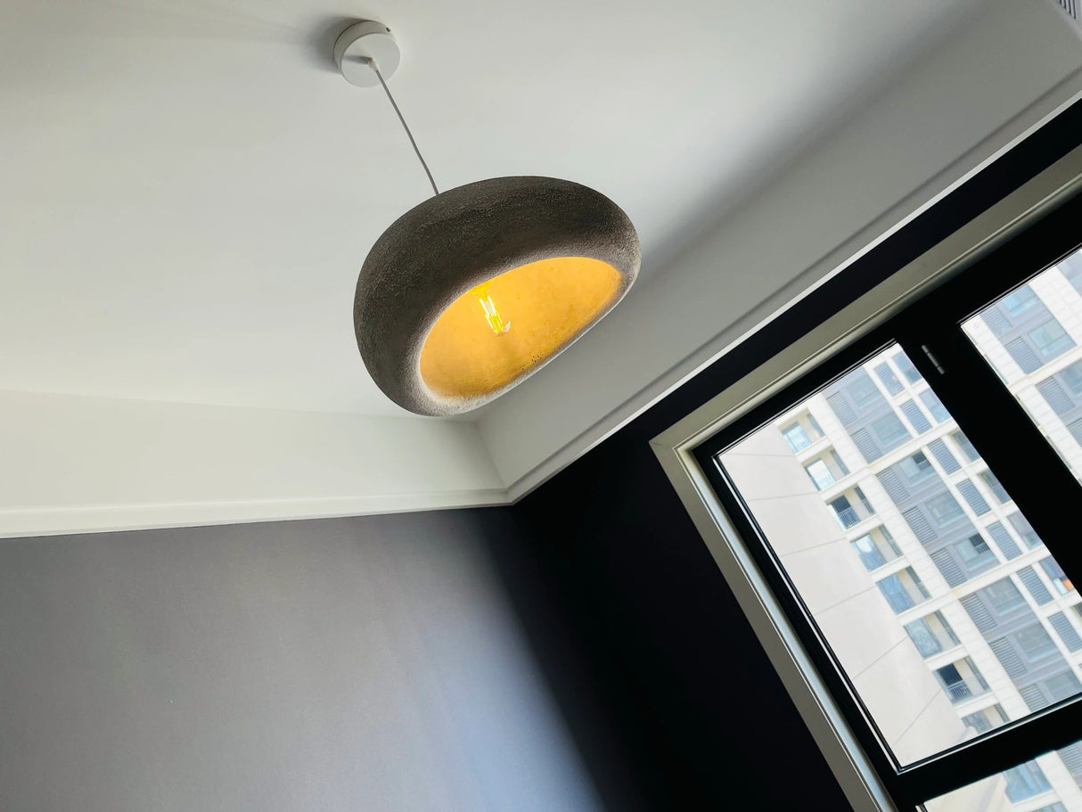 Hjemix | Japansk Wabi-Sabi Modern Minimalist Spisestue Kromelys Stue & Soverom Bar Hengende Dekorasjon Lampe