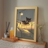 Hjemix | Kreativ DIY Sollys Maleri Nattlampe