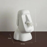 Hjemix | Pappeske i Påskeøya-statuer design