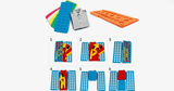 Hjemix | Enkel Foldsbar Klessorganisator - Å brette klær har aldri vært så enkelt og moro!
